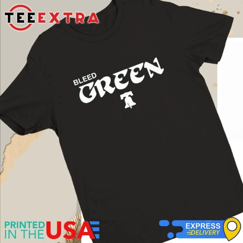 Official Bleed Green Philadelphia Phillies Women Tee