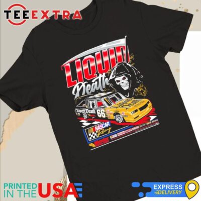 Official NASCAR x Liquid Death Thirst Hearse Tri-Blend Women Tee