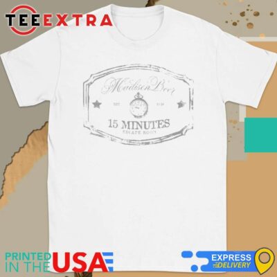 Official Madison Beer 15 Minutes Logo Shirt