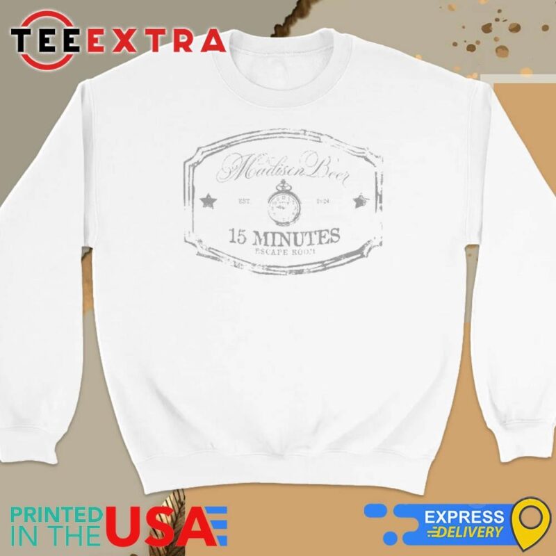 Official Madison Beer 15 Minutes Logo Sweatshirt