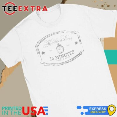 Official Madison Beer 15 Minutes Logo Women Tee