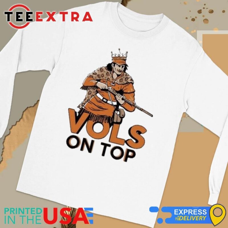 Official Old Row Vols On Top World Champs Long Sleeve Tee