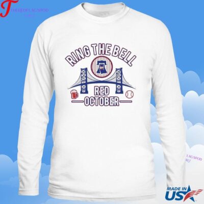 Official Ring The Bell Red October Philadelphia Phillies Sweatshirt