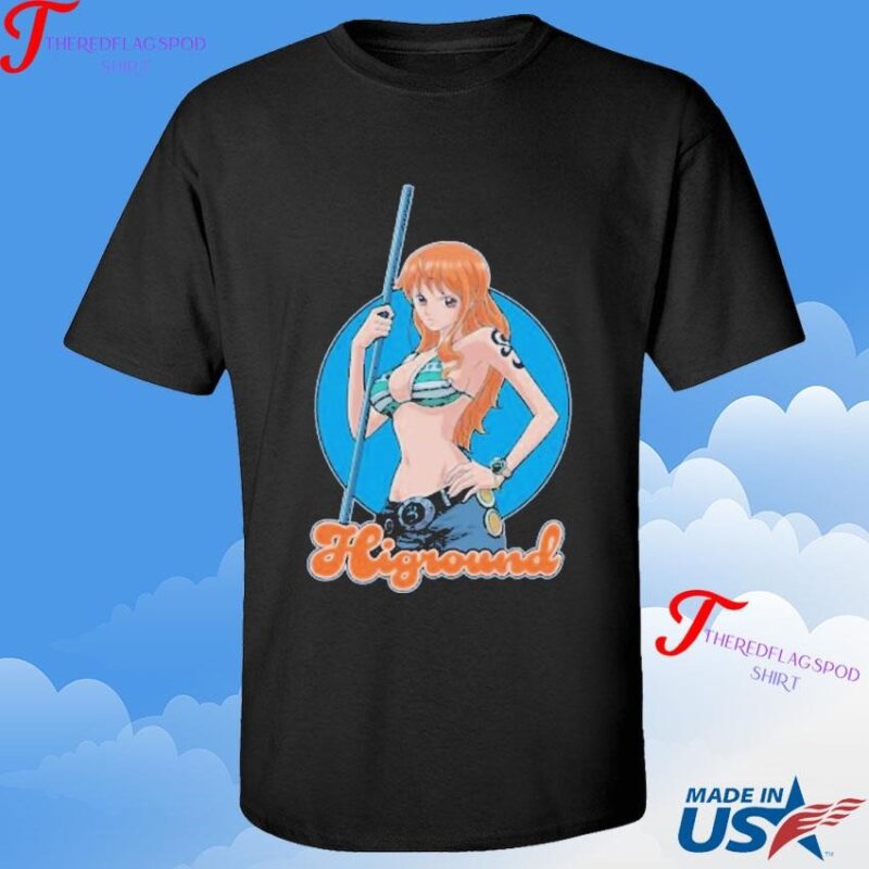 One Piece X Higround Nami Shirt