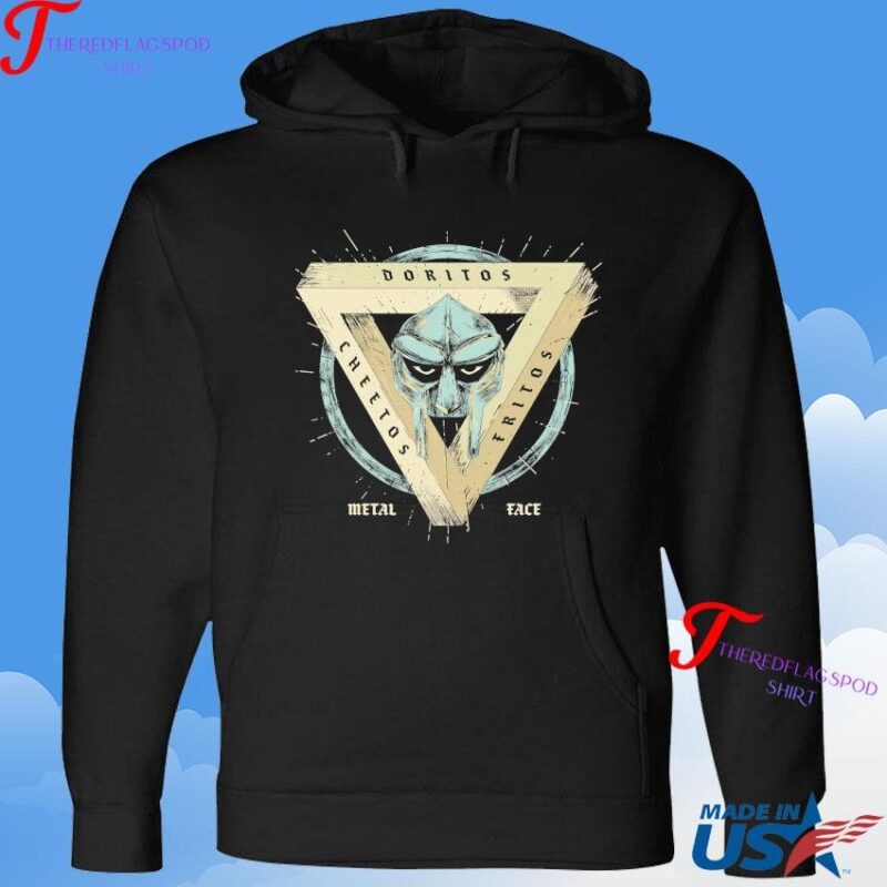 The Mf Doom Doritos Cheetos Fritos Metal Face Hoodie