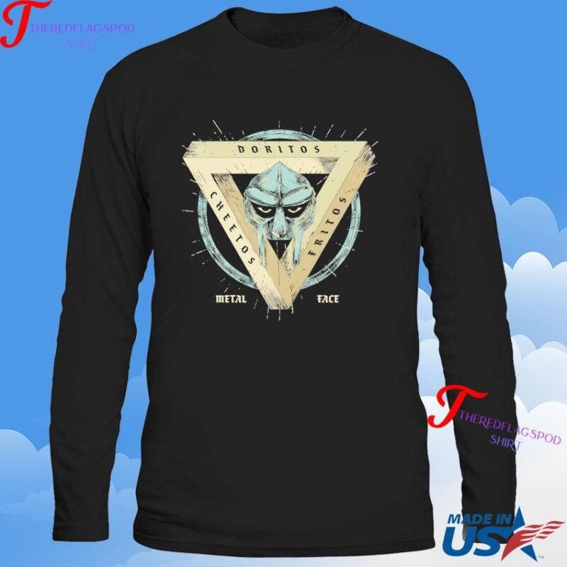 The Mf Doom Doritos Cheetos Fritos Metal Face Sweatshirt