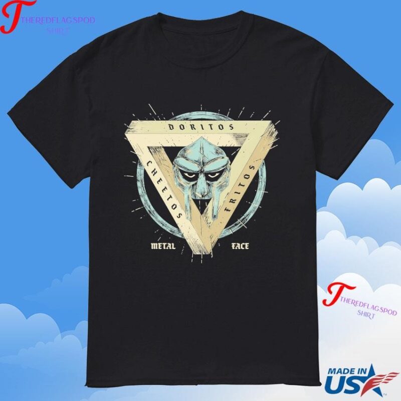 The Mf Doom Doritos Cheetos Fritos Metal Face T-Shirt