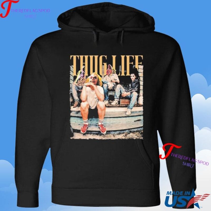 Thug Life Beetlejuice For Halloween Hoodie