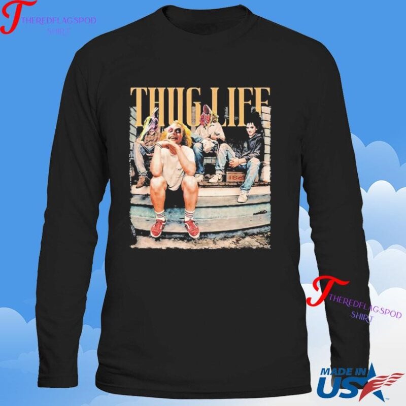Thug Life Beetlejuice For Halloween Sweatshirt