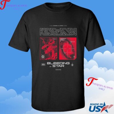 Official Kingdom Of Giants Bleeding Star Digital Audio T-shirt