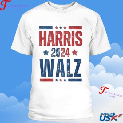 Official Kamala Harris Walz 2024 T-shirt