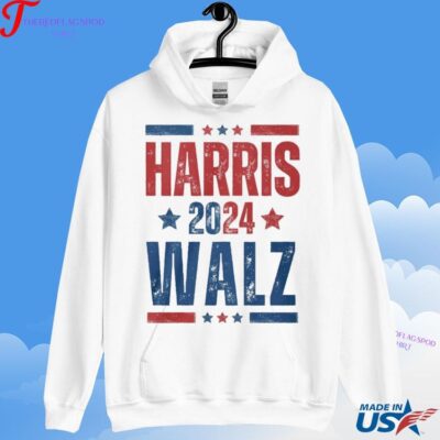 Official Kamala Harris Walz 2024 Hoodie