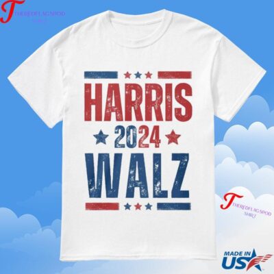 Official Kamala Harris Walz 2024 T-Shirt
