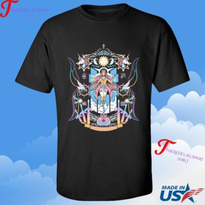 Terraria The Hallow Light And Queen Slime Shirt
