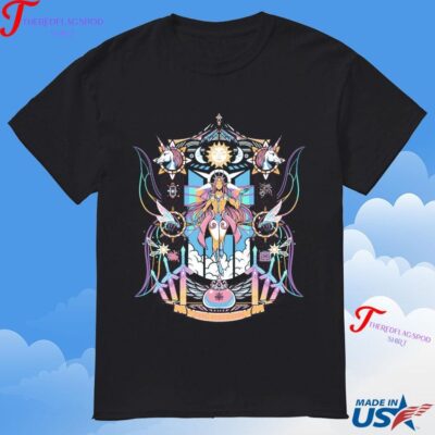 Terraria The Hallow Light And Queen Slime T-Shirt
