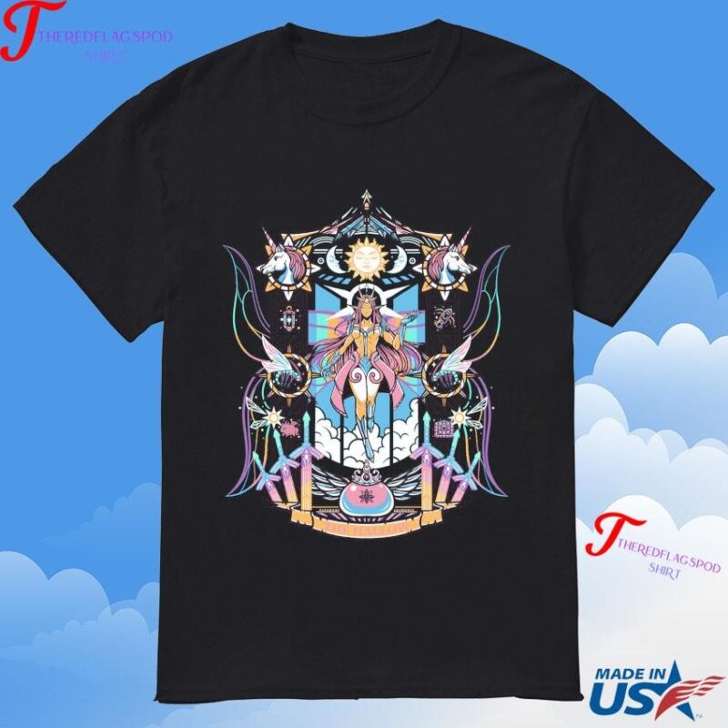 Terraria The Hallow Light And Queen Slime T-Shirt