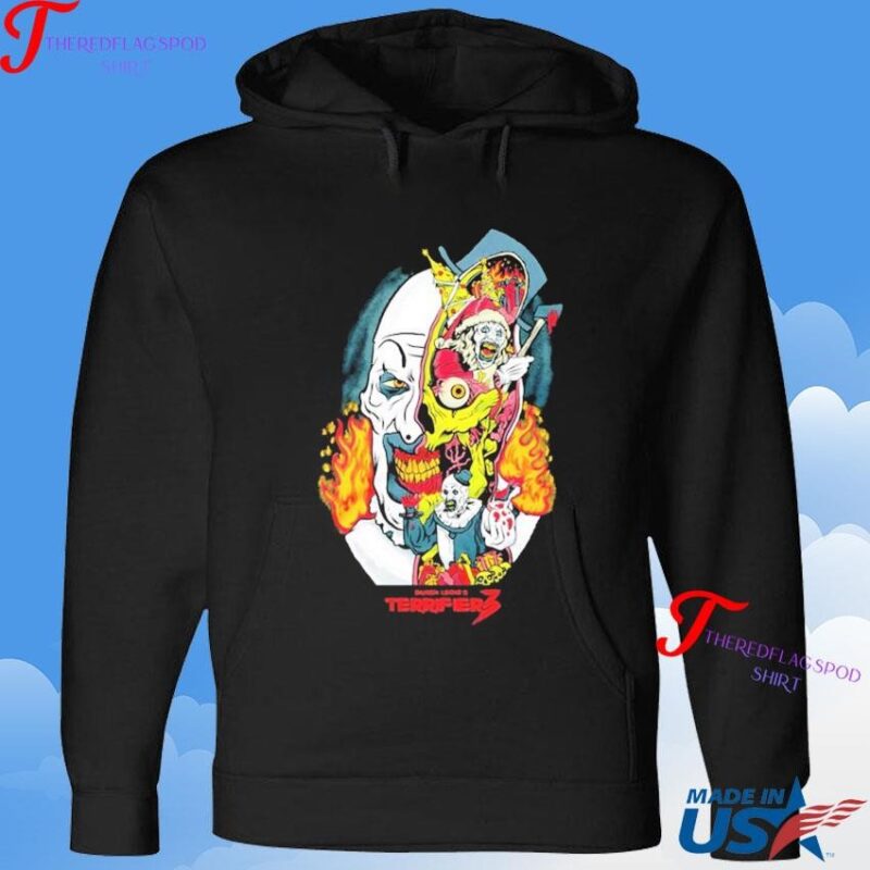 Terror Threads Terrifier 3 Season Of Slaughter Hoodie