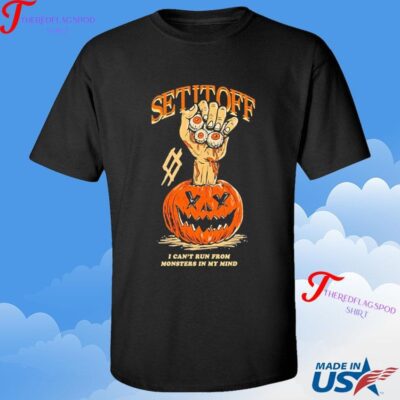Official Pumpkin By Set It Off Band Halloween Shirt