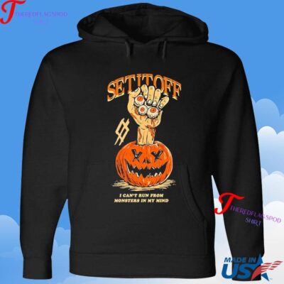 Official Pumpkin By Set It Off Band Halloween Hoodie