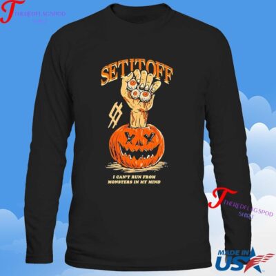 Official Pumpkin By Set It Off Band Halloween Sweatshirt