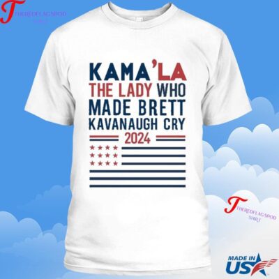 Official Kamala The Lady Who Made Brett Kavanaugh Cry 2024 T-shirt