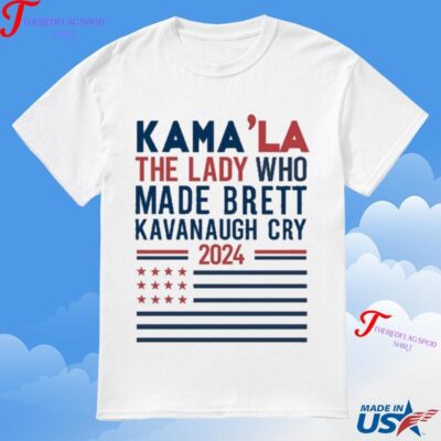 Official Kamala The Lady Who Made Brett Kavanaugh Cry 2024 T-Shirt