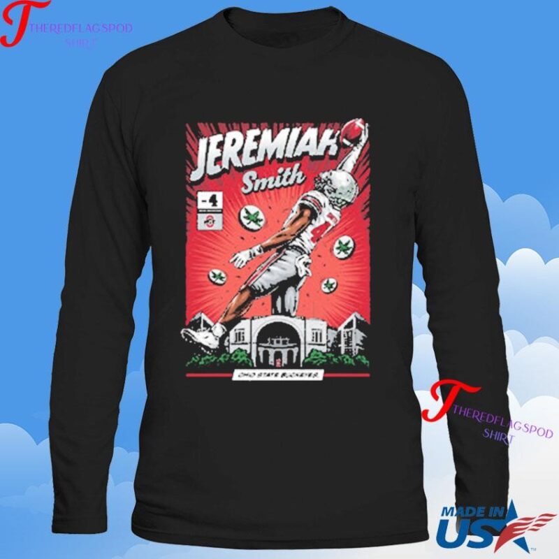 Ohio State Buckeyes 4 Jeremiah Smith NIL Comic Sweatshirt