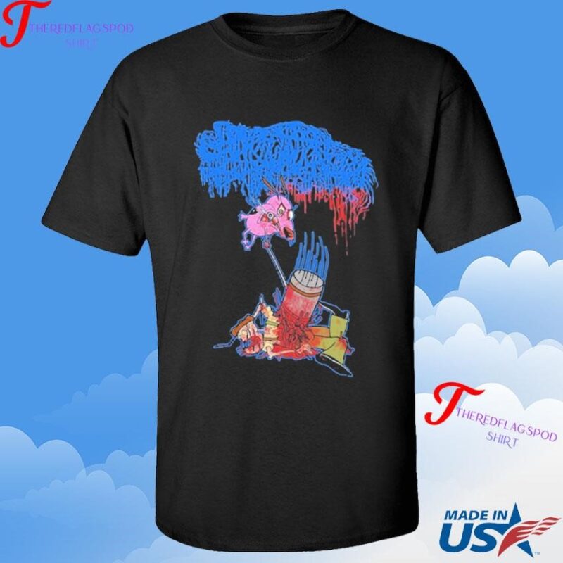 Official Moribund Art Sanguisugabogg Stupid Dog T-shirt