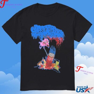 Official Moribund Art Sanguisugabogg Stupid Dog T-Shirt