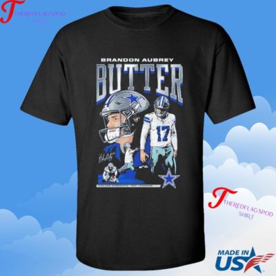 Official Brandon Aubrey Dallas Cowboys Graphic T-shirt