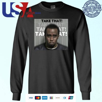 P Diddy Jail Mugshot Take That Sweater