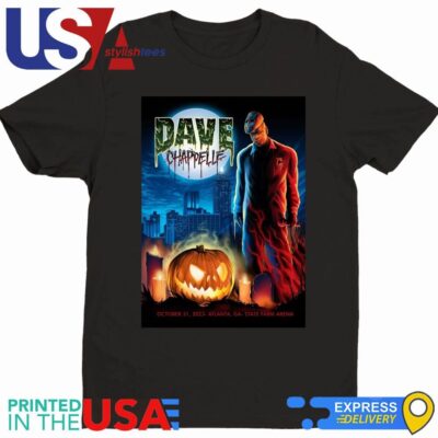 Original Dave Chappelle Oct 31, 2023 State Farm Arena Atlanta Georgia T-Shirt