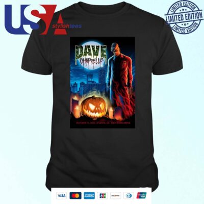 Original Dave Chappelle Oct 31, 2023 State Farm Arena Atlanta Georgia T-shirt