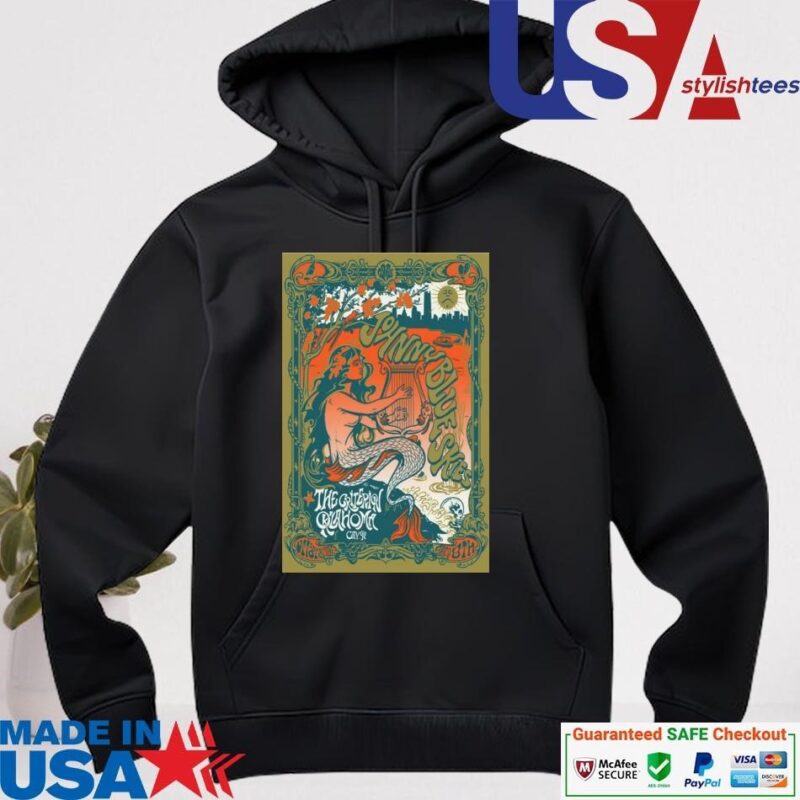 Official Johnny Blue Skies October 8, 2024 The Criterion Oklahoma City, OK Tour hoodie
