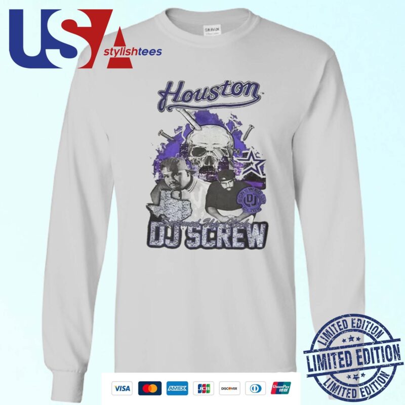 Houston Astros Baseball Debut New Dj Screw Sweater