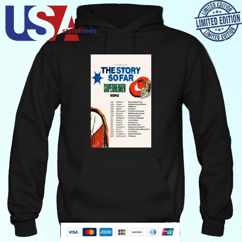 The Story So Far Fall Tour 2024 Hoodie