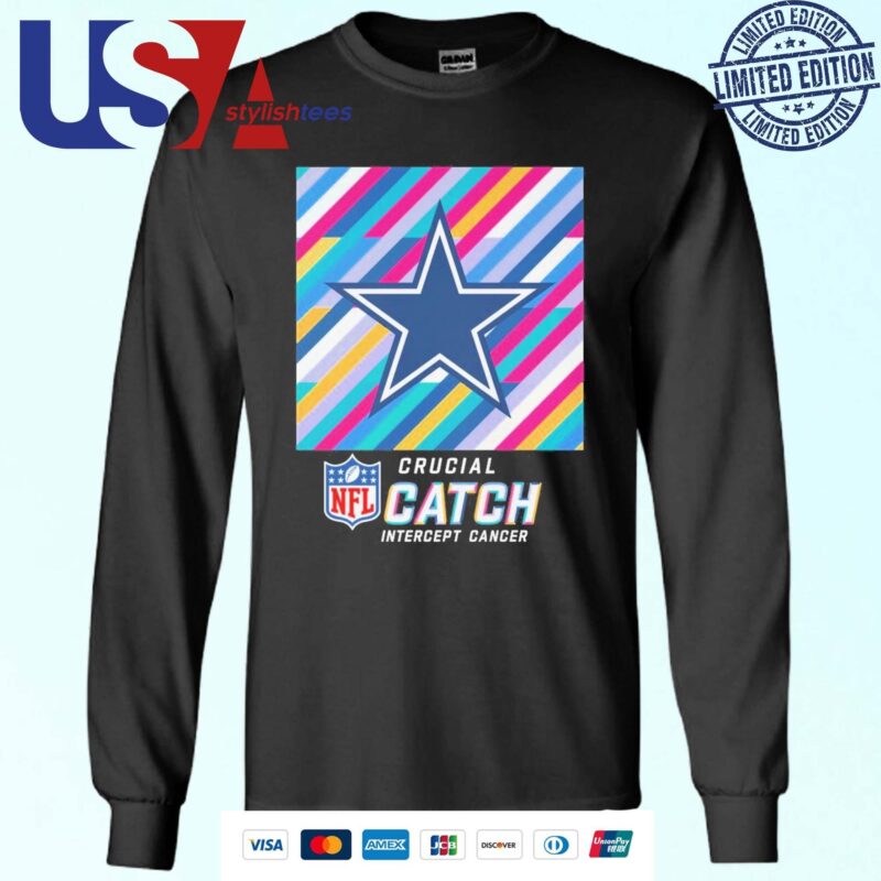 NFL Crucial Catch Intercept Cancer Dallas Cowboys 2024 Sweater