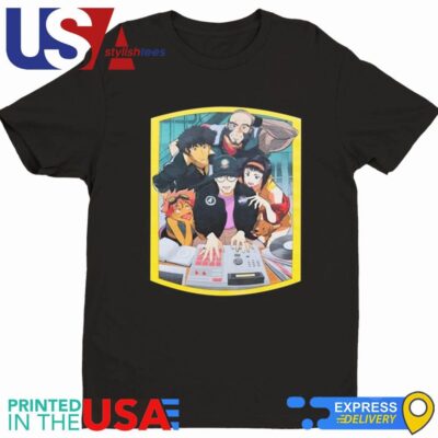 Rappy Gilmore Crunchyroll X Logic X Cowboy Bebop - See You Space Cowboy Shirt