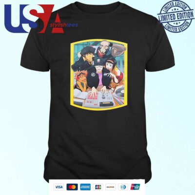 Rappy Gilmore Crunchyroll X Logic X Cowboy Bebop - See You Space Cowboy T-shirt