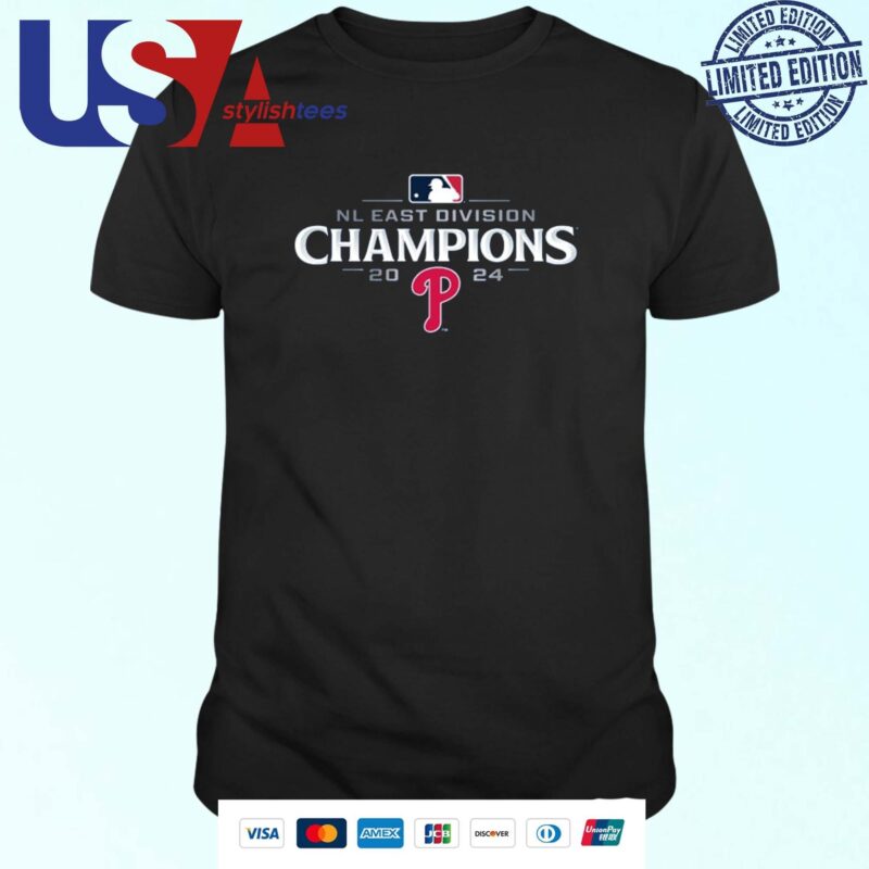 NL East Division Champions 2024 Philadelphia Phillies T-shirt