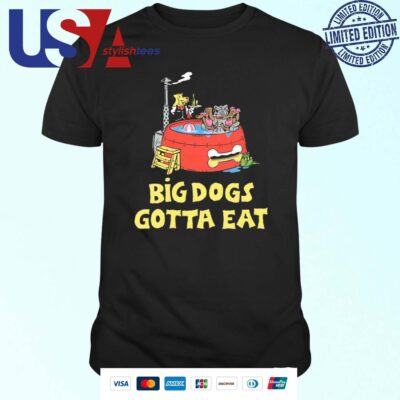 Tommy G Mcgee Merch Big Dogs Gotta Eat Pool Party T-shirt