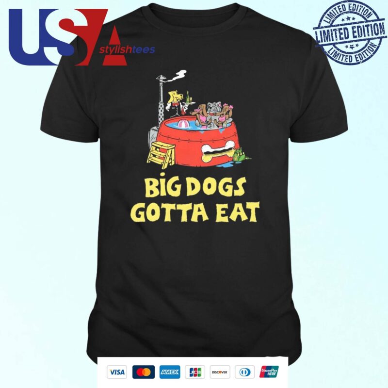 Tommy G Mcgee Merch Big Dogs Gotta Eat Pool Party T-shirt