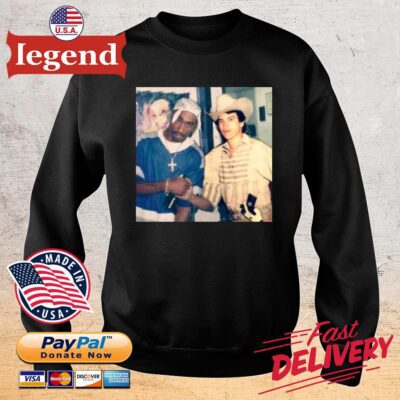 Tupac X Chalino Sanchez Metal Shirt sweater den