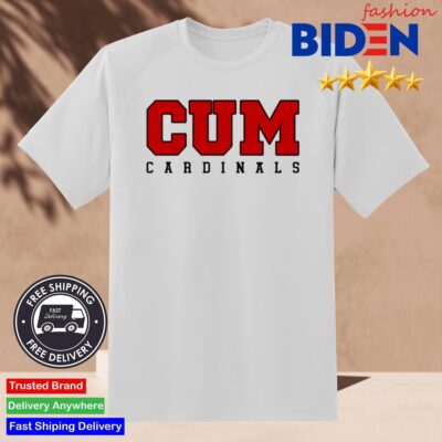 Harmony Blake Wearing Cum Cardinals Shirt