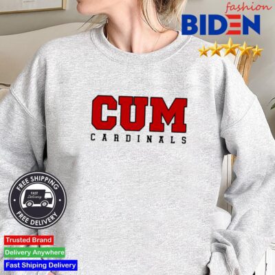 Harmony Blake Wearing Cum Cardinals Shirt Sweater