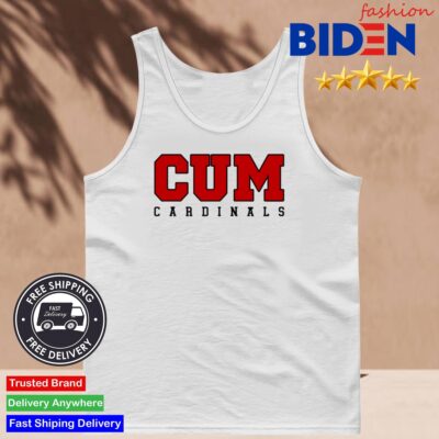 Harmony Blake Wearing Cum Cardinals Shirt Tank Top