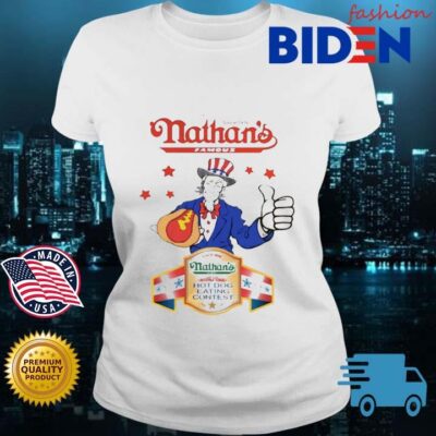 Nathan's Hot Dog Eating Contest 4th Of July Joey Chestnut Champion s Bidenfashion ladies trang