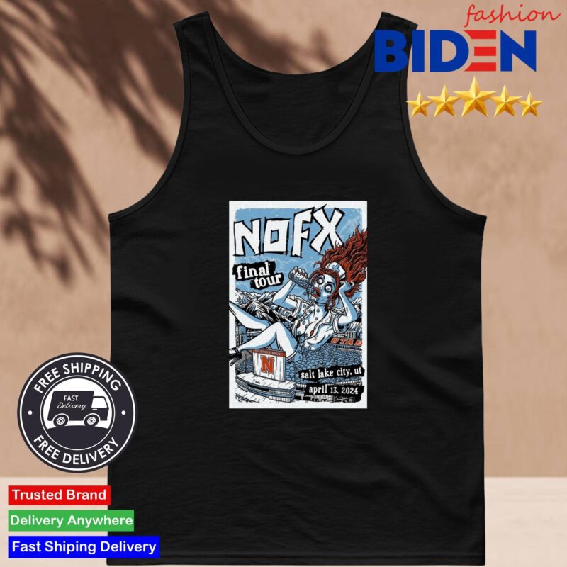 NOFX Final Tour Salt Lake City, Utah April 13, 2024 Event Tank Top