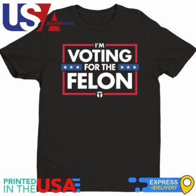 The Officer Tatum Store Voting For The Felon Shirt