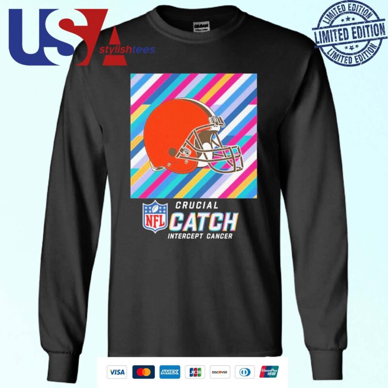 NFL Crucial Catch Intercept Cancer Cleveland Browns 2024 Sweater